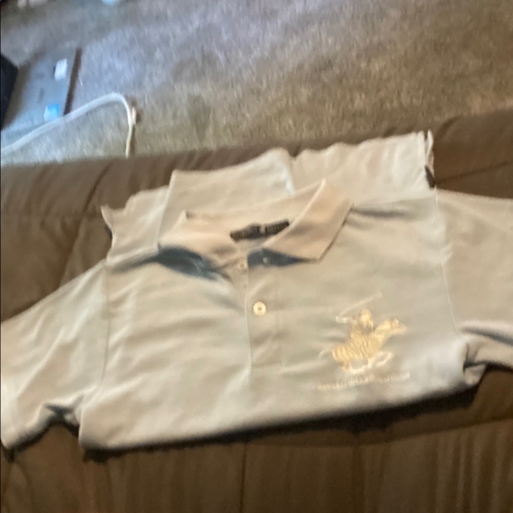 Beverly Hills Polo Club Sky Blue Polo Shirt